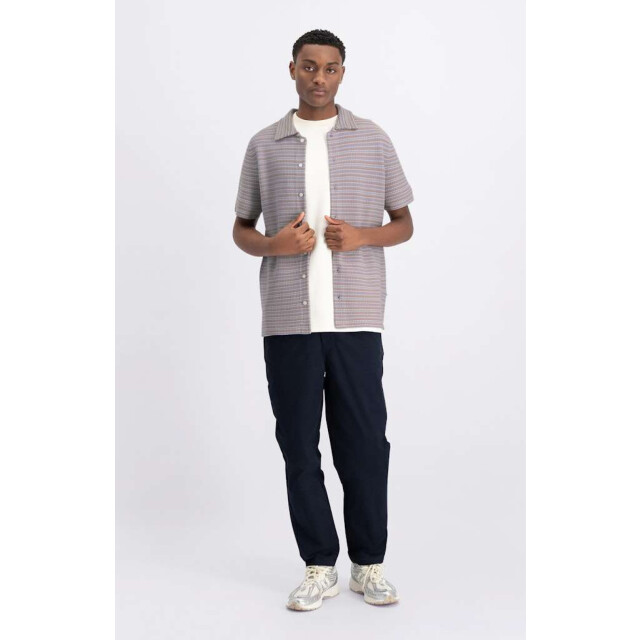 Law of the sea Denis jacquard knitted shirt LAW-10057-809 large