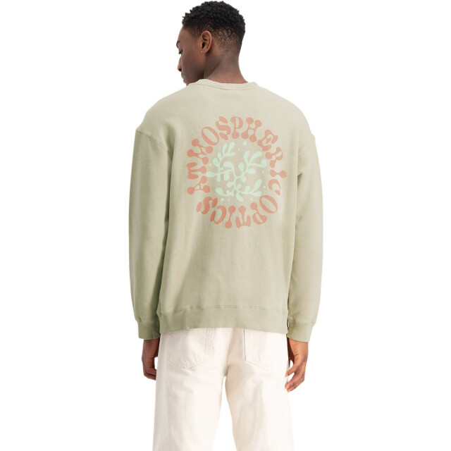 Law of the sea Swell crewneck sweater with backprint LAW-10065-707 large