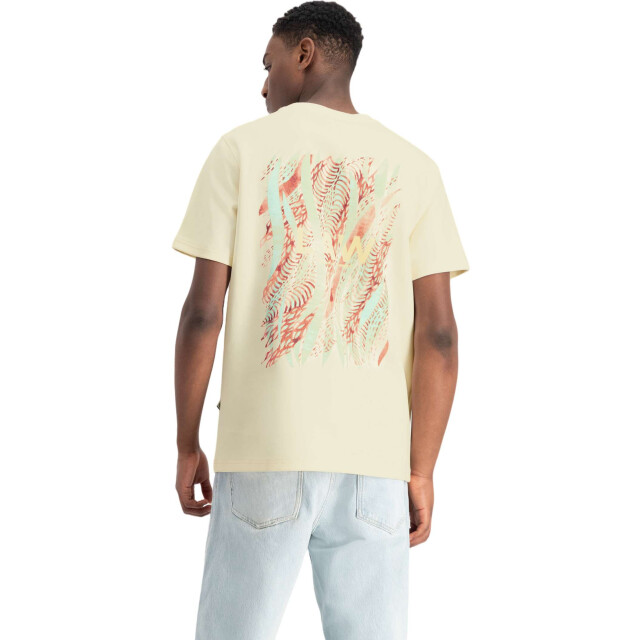 Law of the sea Aqua flow artwork tee LAW-10069-901 large
