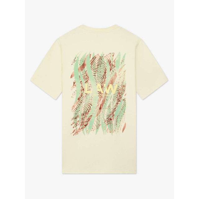 Law of the sea Aqua flow artwork tee LAW-10069-901 large