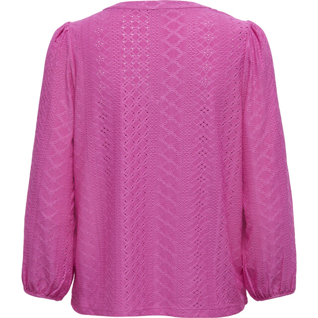 Only Onlsandra l/s split top jrs fuchsia fedora 15293379-282015 large