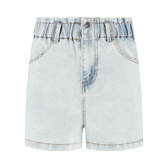 MAYCE Zomer jeans short meisjes licht denim MY502-5602-800 large