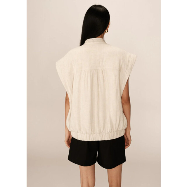Grace & Mila Placide mouwloos jasje gewatteerd oversized 9309794206024 large