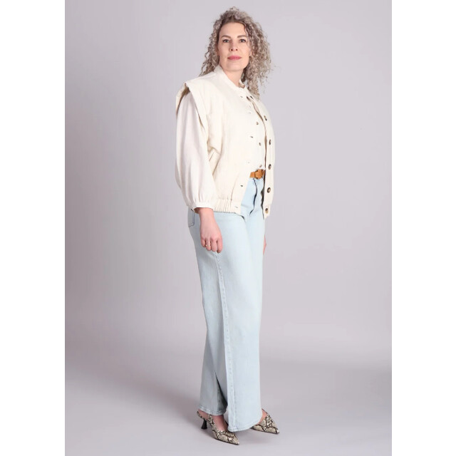 Grace & Mila Placide mouwloos jasje gewatteerd oversized 9309794206024 large