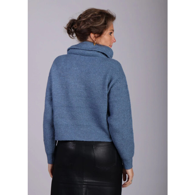 Moss Copenhagen Licht trui halve rits gyetta 8970458267976 large