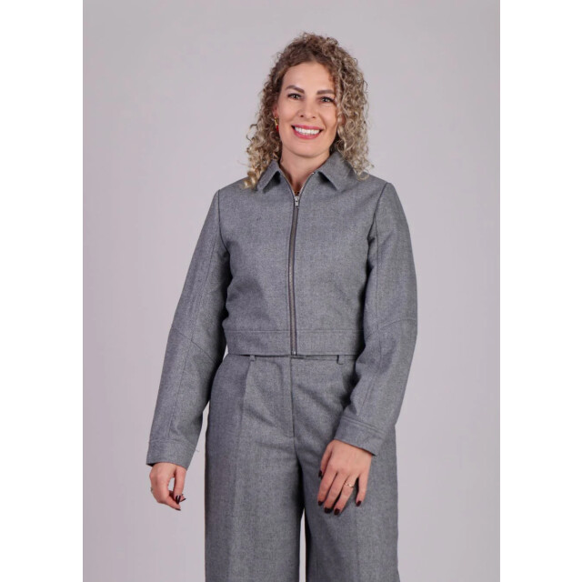 Modström Lissie kort jasje grijs 8956374778184 large