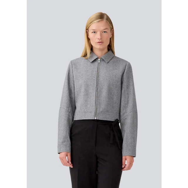 Modström Lissie kort jasje grijs 8956374778184 large