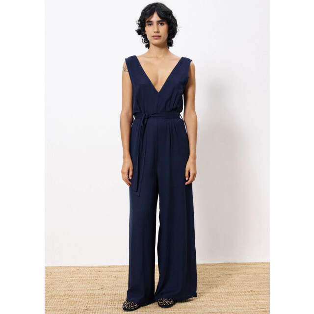 FRNCH Pakize jumpsuit donker v 9317362663752 large