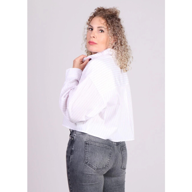 mbyM Emele cropped blouse streep 8955732263240 large