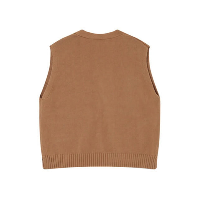 Grace & Mila Pancake gilet camel 9309987635528 large