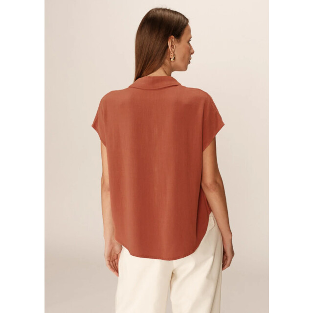 Grace & Mila Perez blouse terracotta 9309922623816 large