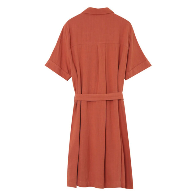Grace & Mila Paquita jurk kort terracotta 9310265377096 large