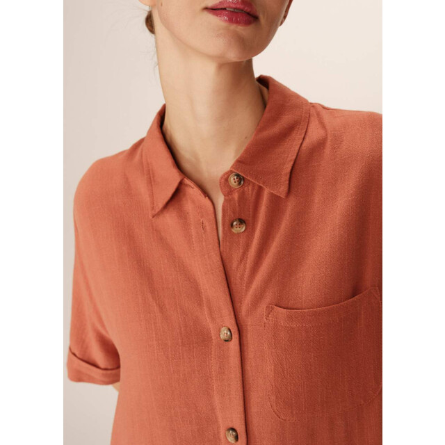 Grace & Mila Paquita jurk kort terracotta 9310265377096 large