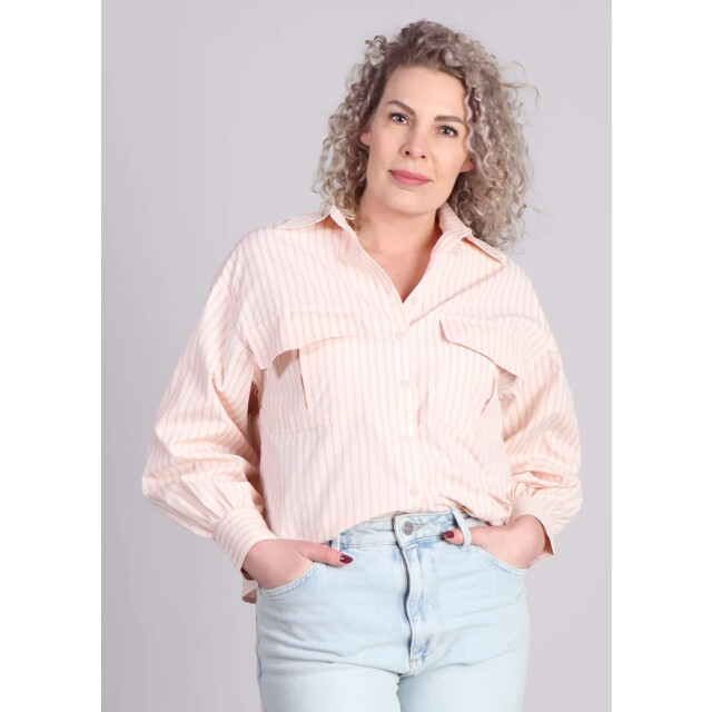 Grace & Mila Phoebe blouse oversized gestreept 9309877010760 large