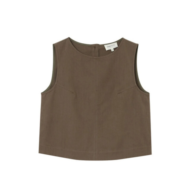 Grace & Mila Pepino cropped top mouwloos 9309618995528 large