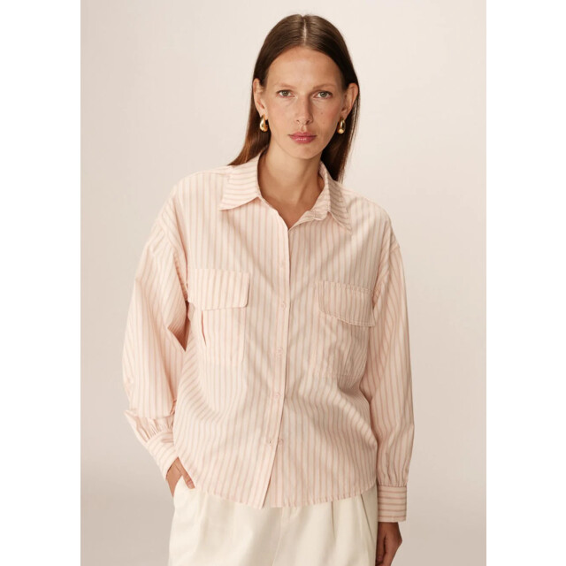 Grace & Mila Phoebe blouse oversized gestreept 9309877010760 large