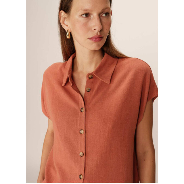 Grace & Mila Perez blouse terracotta 9309922623816 large