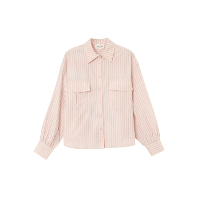 Grace & Mila Phoebe blouse oversized gestreept 9309877010760 large