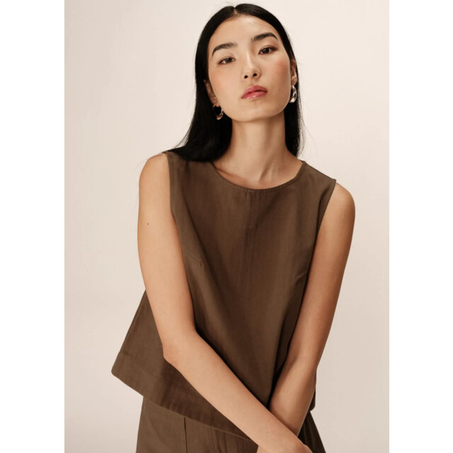 Grace & Mila Pepino cropped top mouwloos 9309618995528 large