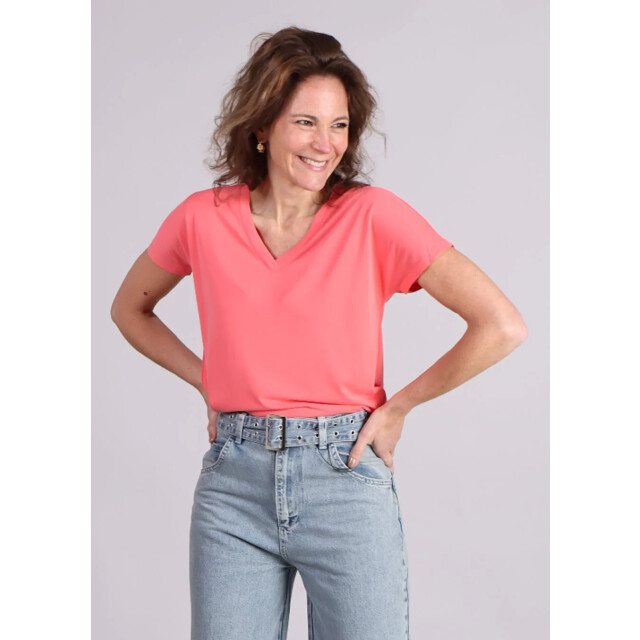 Moss Copenhagen Fenya modal v hals t 9308510126408 large