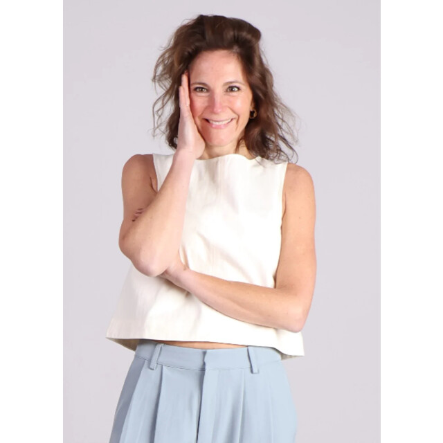 Grace & Mila Pepino cropped top mouwloos 9309606510920 large