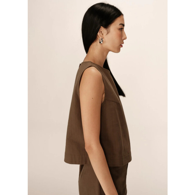 Grace & Mila Pepino cropped top mouwloos 9309618995528 large