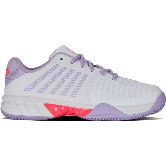 K-Swiss express light 3 clay tennisschoenen gravel dames wit-roze 068151_107-8 large