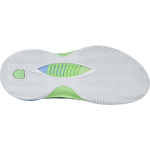 K-Swiss hypercourt supreme 2 clay tennisschoenen gravel dames wit-blauw 068152_102-8 large