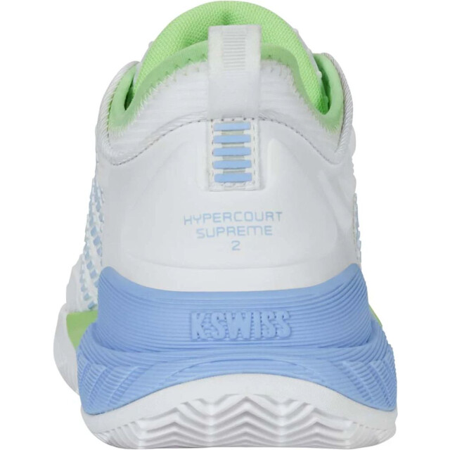 K-Swiss hypercourt supreme 2 clay tennisschoenen gravel dames wit-blauw 068152_102-8 large