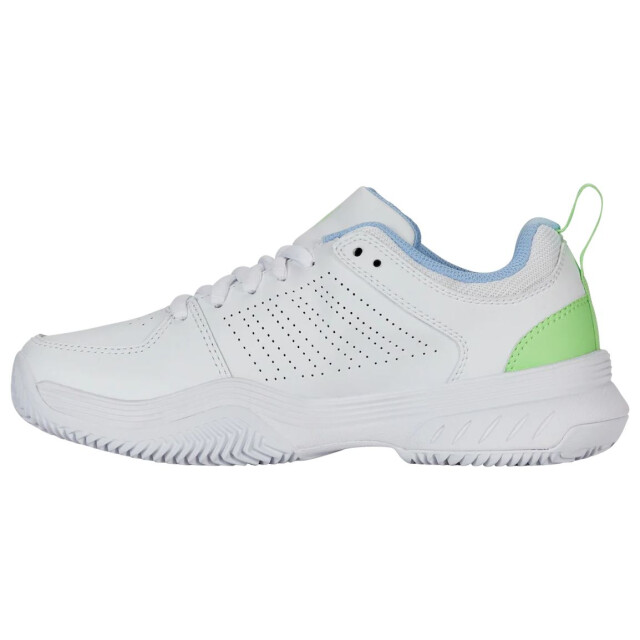 K-Swiss court express 2 clay tennisschoenen gravel dames wit-blauw 068149_102-8 large