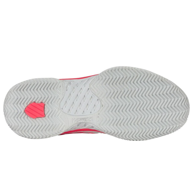 K-Swiss hypercourt express 2 clay tennisschoenen gravel dames wit-roze 068150_107-9 large