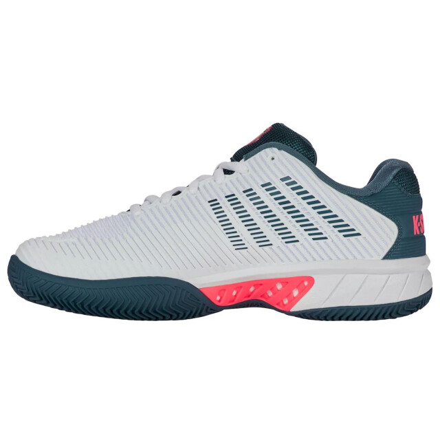 K-Swiss hypercourt express 2 clay tennisschoenen gravel heren wit-blauw 068146_102-9,5 large