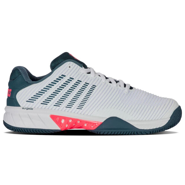 K-Swiss hypercourt express 2 clay tennisschoenen gravel heren wit-blauw 068146_102-9,5 large