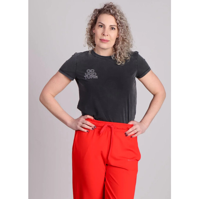 Co'Couture Siaracc acid outline tee donker 9308415623496 large
