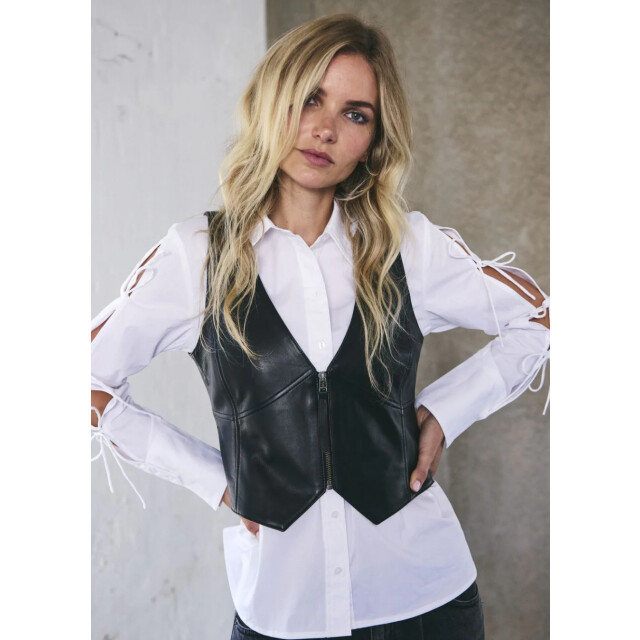 Co'Couture Phoebe gilet leer 9249793737032 large