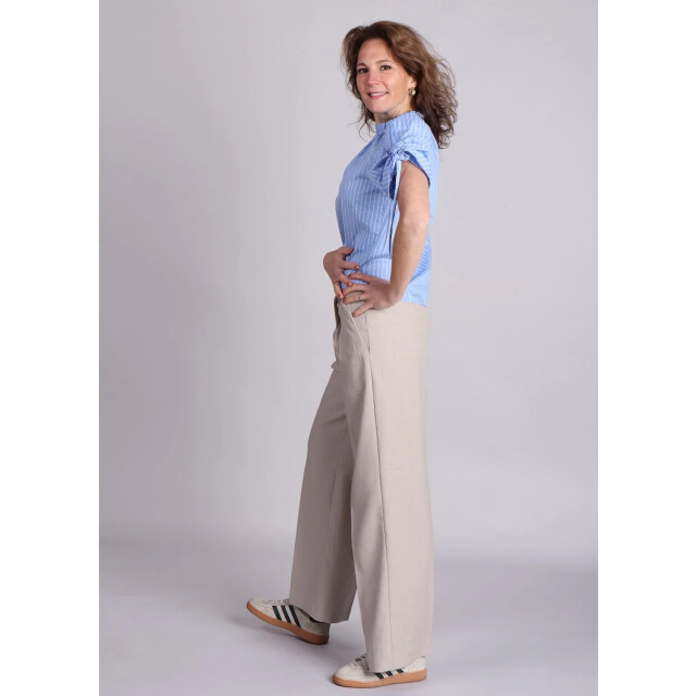 Co'Couture Diviacc puff ss blouse gestreept 9308415820104 large