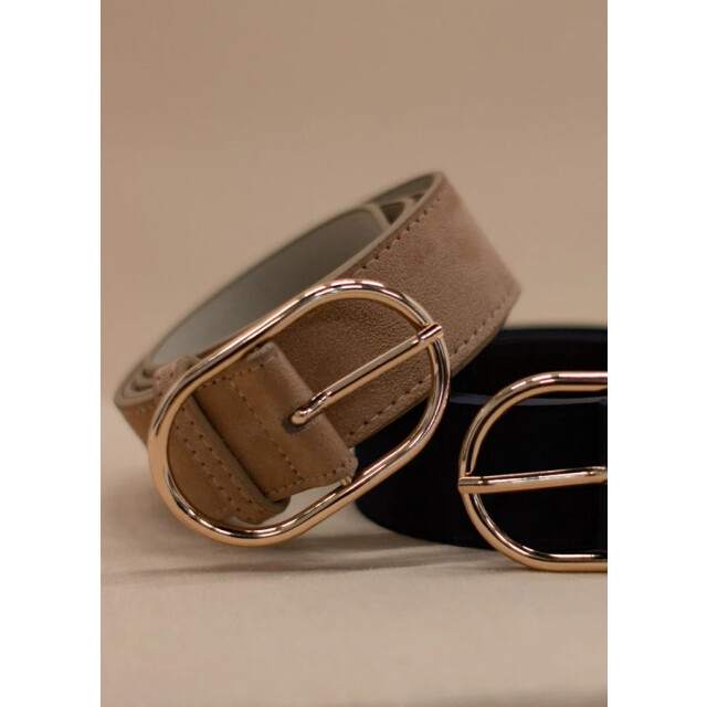 Grace & Mila Latour riem gouden gesp taupe 8521021391176 large