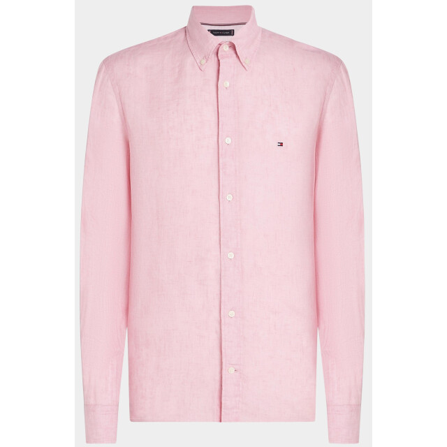 Tommy Hilfiger Casual hemd lange mouw pigment dyed li solid rf shirt mw0mw34602/tol 184929 large