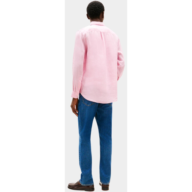 Tommy Hilfiger Casual hemd lange mouw pigment dyed li solid rf shirt mw0mw34602/tol 184929 large