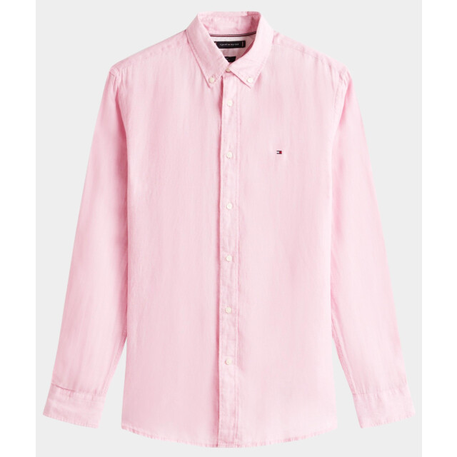 Tommy Hilfiger Casual hemd lange mouw pigment dyed li solid rf shirt mw0mw34602/tol 184929 large