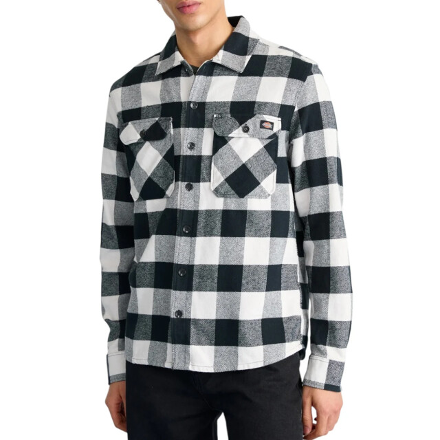 Dickies Jack heren Dickies Zwart Geruit Sacramento Overhemd large