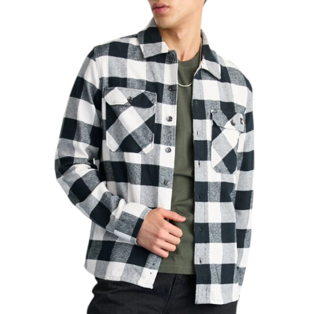 Dickies Jack heren Dickies Zwart Geruit Sacramento Overhemd large