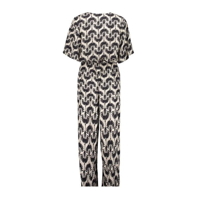 Geisha 51175-70 010 jumpsuit aop x-over off-white/black 51175-70 010 large