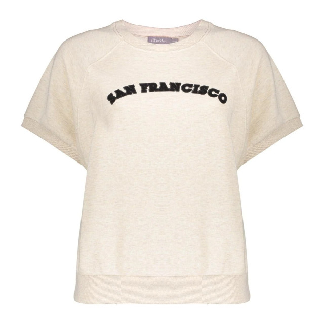 Geisha 52085-21 720 sweat short sleeves san francisco sand/black 52085-21 720 large