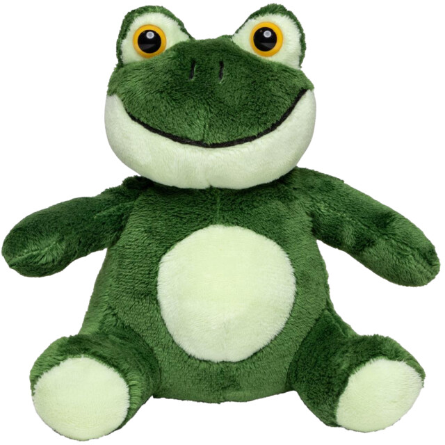 Mbw Minifeet hans kikker pluche speelgoed UTLT3401_greenwhite large