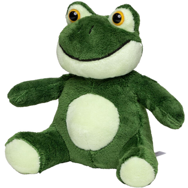 Mbw Minifeet hans kikker pluche speelgoed UTLT3401_greenwhite large