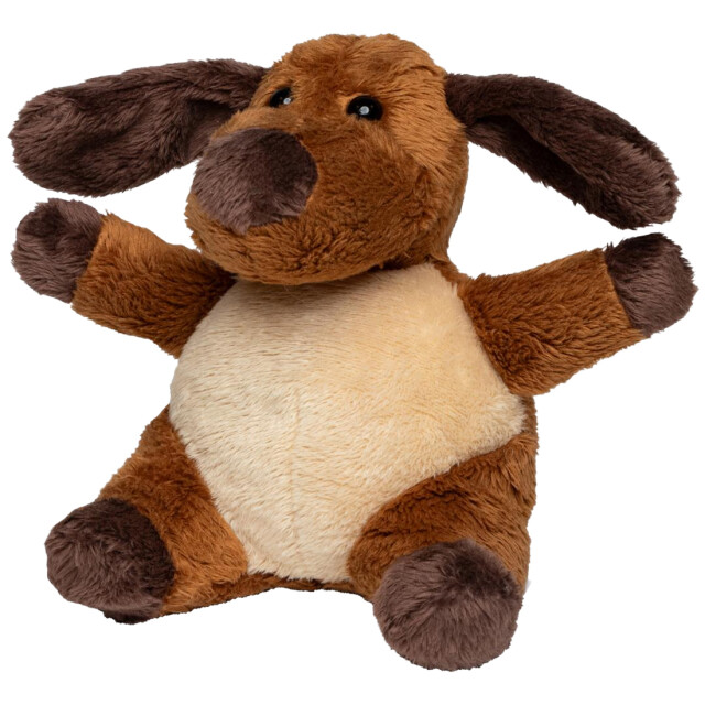Mbw Minifeet gabriel hond pluche speelgoed UTLT3405_brown large