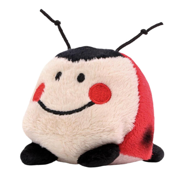 Mbw Schmoozies lieveheersbeestje pluche speelgoed UTLT3615_whiteredblack large