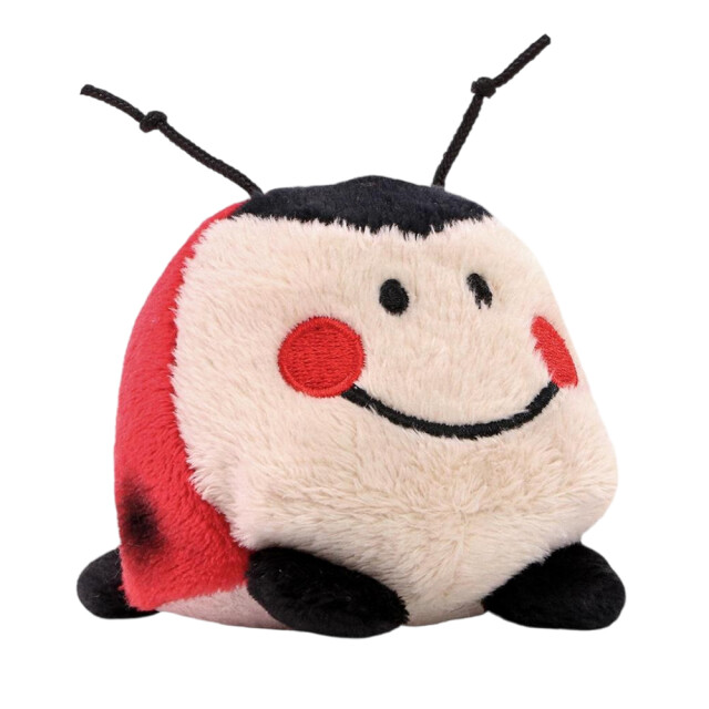 Mbw Schmoozies lieveheersbeestje pluche speelgoed UTLT3615_whiteredblack large