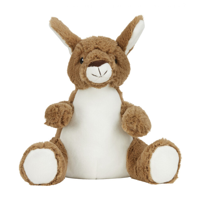 Mumbles Zippie kangoeroe teddybeer UTLT3778_midbrown large